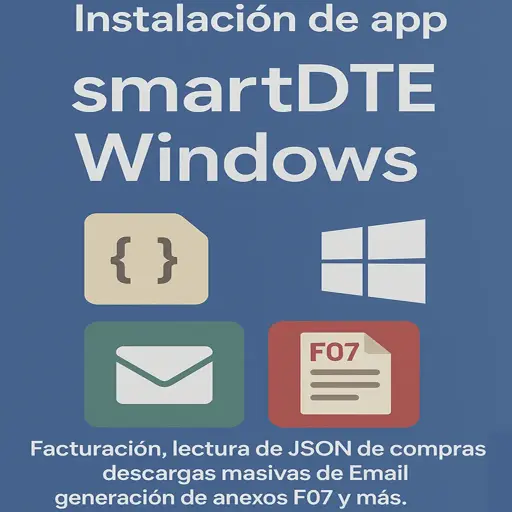 Instalación de app (smartDTE Windows)